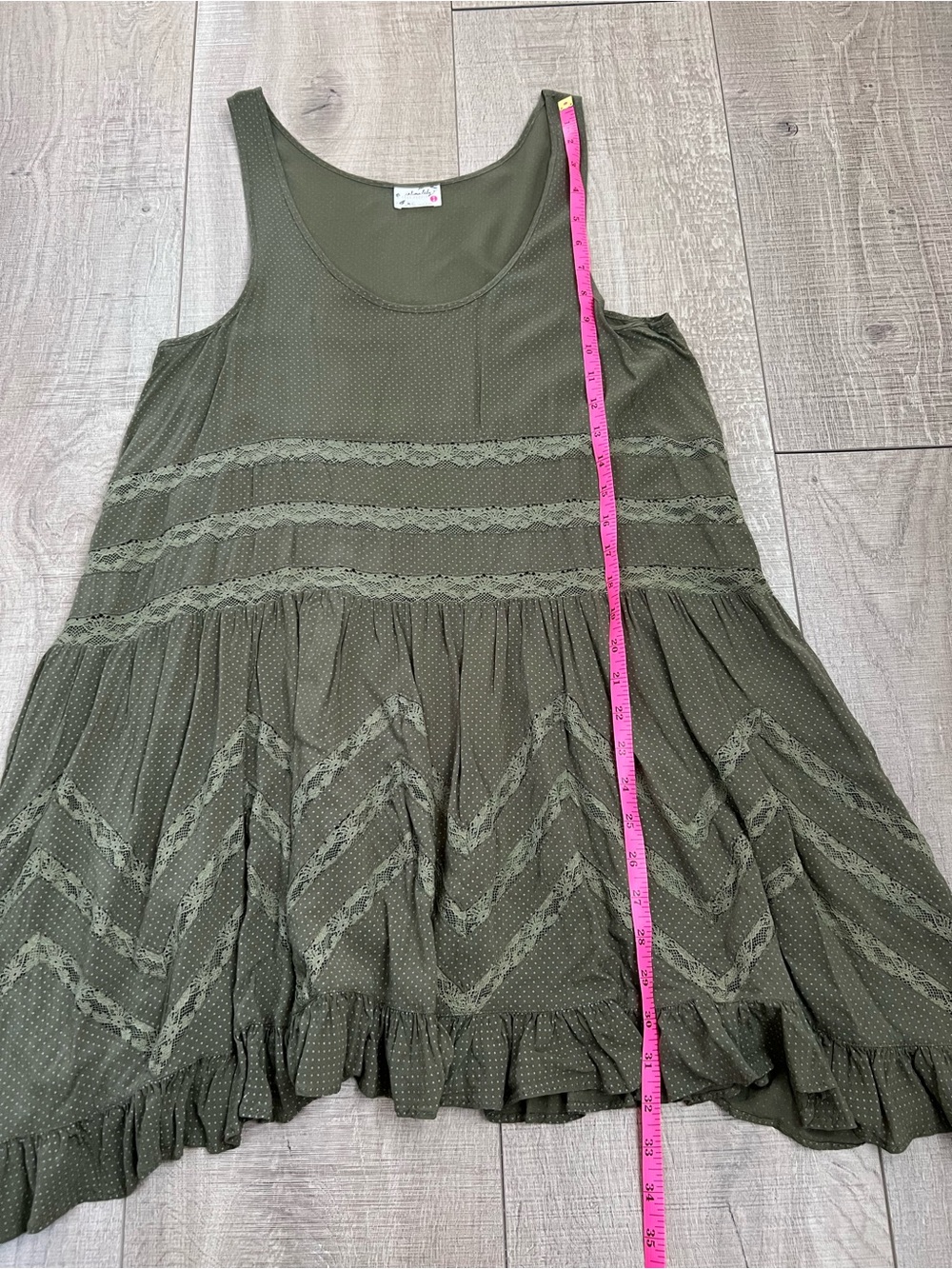 Free People Voile Trapeze Slip Size Medium - Picture 6 of 9